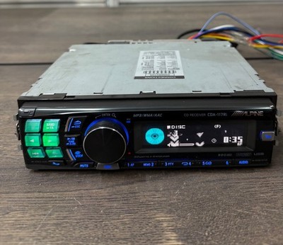 ALPINE CDA-117Ri Car CD MP3 USB Stereo, face off RADIO RETRO VINTAGE DESIGN