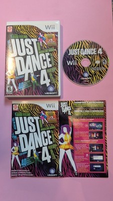 Just Dance 4 (Nintendo Wii, 2012) Complete CIB