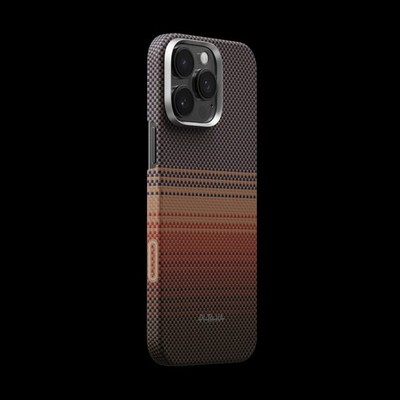 PITAKA Woven Matte Back Case with Built-in Capacitive Button for Apple