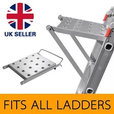 Folding Step Platform Ladder Work Ladder Work Step Heavy Duty Bearing 150 KG UK