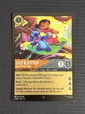 Disney Lorcana Lilo Stitch Fun-Loving Friends Foil Attack Of The Vine