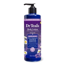 Dr Teal's Sleep Body Lotion with Melatonin, Lavender  Chamomile, 18 fl oz