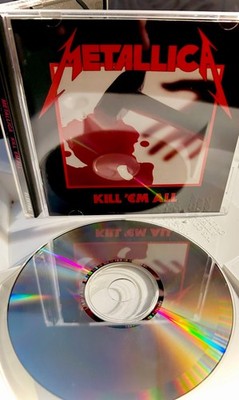 洋楽 LLICA - Kill 'Em All Kill 'Em All by Metallica (1983, Elektra) 🔨 REMASTERED CD 🎸 #9