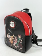 Demon Slayer Mini Backpack Red Kemitsu No Yaiba Nezuko Tanjiro Zenitsu Inosuke