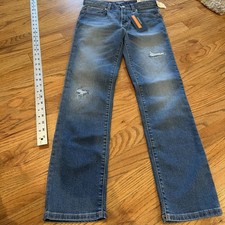 OLD NAVY JEANS GIRLS SLIM SIZE 12 REGULAR ADJ WAIST NEW
