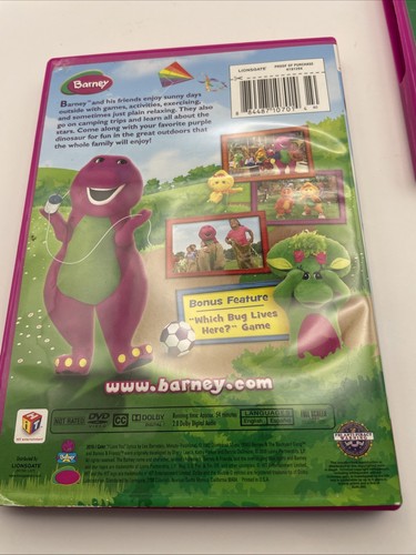 Barney DVDs Let’s Play Outside And Red, Yellow And Blue - Picture 2 of 5