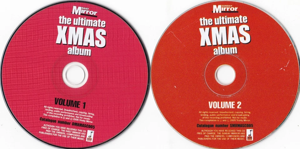 THE ULTIMATE XMAS ALBUM 20 Festive Favourites ( Double CD ) - Bild 3 von 3