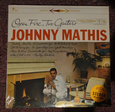 Johnny Mathis &ndash; Open Fire, Two Guitars Vinyl, LP 1959 Columbia &ndash; CS8056 Sealed