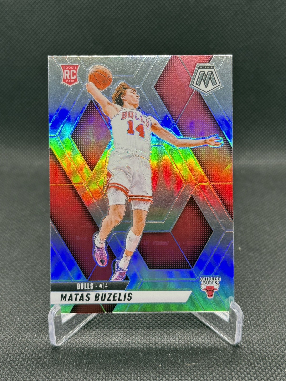 2024-25 Panini Mosaic - Matas Buzelis - ROOKIE 223 Silver Holo Prizm -
