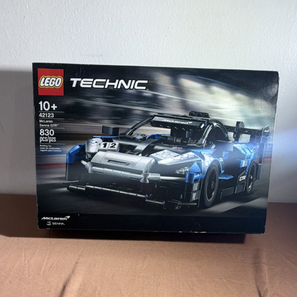 LEGO Technic McLaren Senna GTR 42123 Complete Set 830 Pieces Boxed