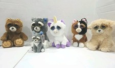 Lote de 6 juguetes de peluche de unicornio, perro, gato, oso Fiesty Pets