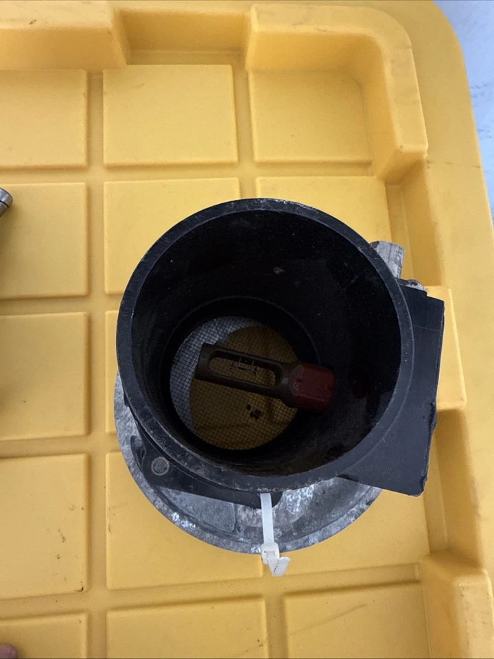 90-96 NISSAN 300ZX TT MAF SENSOR MEDIDOR DE FLUJO DE AIRE MÁSICO N62 OEM 240SX con pila Foto 3 de 3