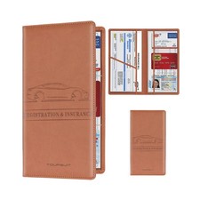 TOURSUIT Car Registration and Insurance Card Holder, Vehicle License Document...