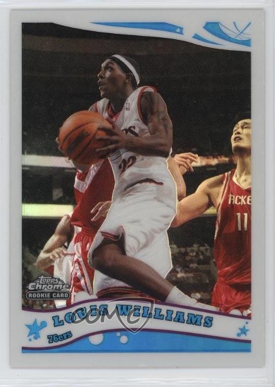 2005-06 Topps Chrome Refractor 240/999 Lou Williams Louis #213 Rookie RC 1c0d