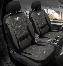 Schonbezüge Sitzbezüge für Audi Q7 4M Bj ab 2015 in Schwarz KT304