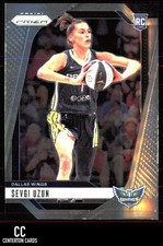 2024 Panini Prizm WNBA #92 Sevgi Uzun Silver Prizms RC Dallas Wings