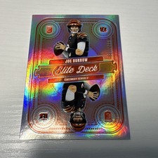Panini Donruss Elite Joe Burrow Bengals Elite Deck Insert Hologram 2025