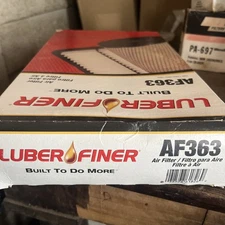 NOS Luber Finer Panel Air Filter AF363