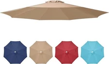 9ft Outdoor Patio Umbrella/Umbrella Base/Canopy Choose Large Market Umbrella  