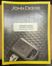 John Deere Starfire iTC Receiver Operator Manual OMPC20431 F5 K-7