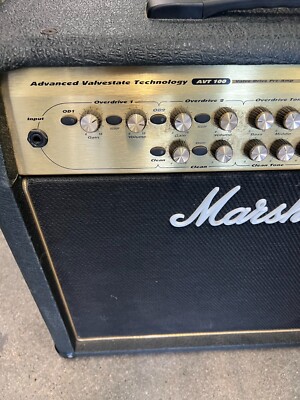 Marshall AVT100 3-Channel Hybrid Combo Guitar Amp Valvestate 2000