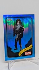 2025 Topps Chrome Marvel Jessica Jones #69 Blue Refractor - /299