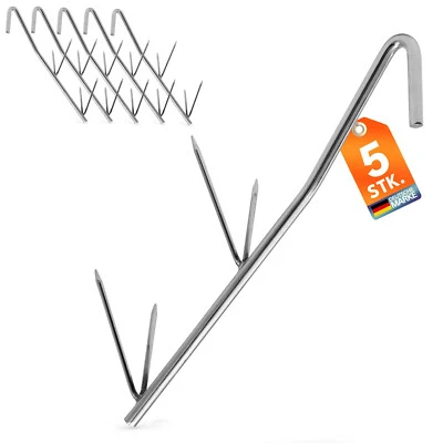 Angel Domäne Doppel V-Spitze Räucherhaken Fisch Fleisch