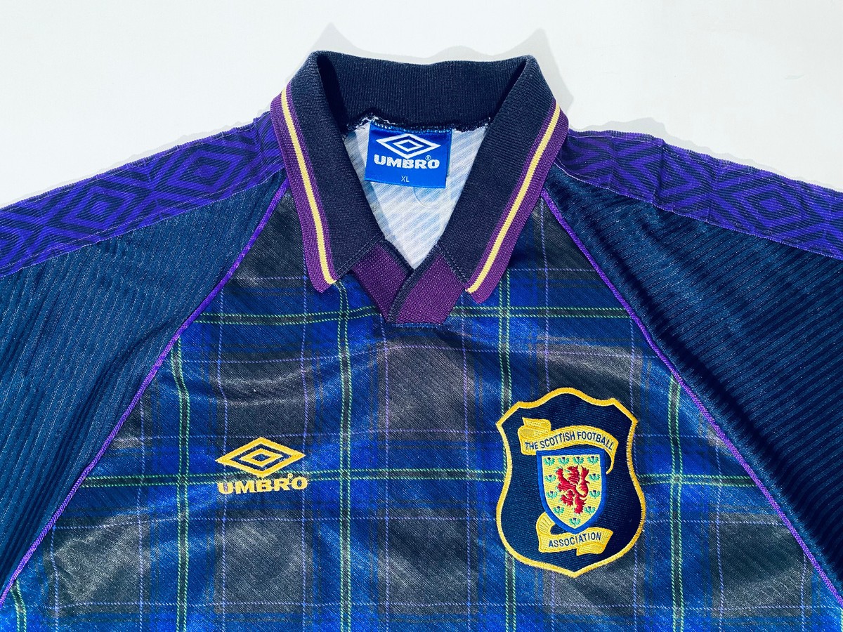 Maillot Écosse Umbro Domicile 94/96 – Taille M – Vintage Soccer Années 90