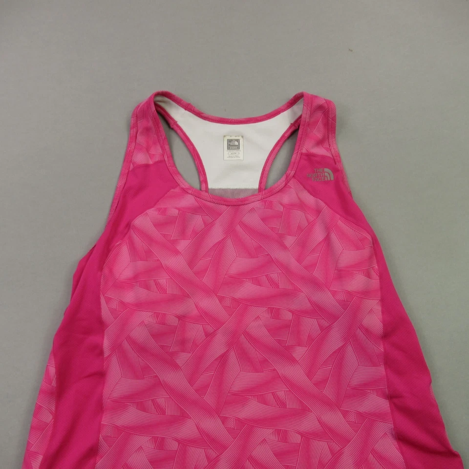 Camisa North Face para mujer XL sin mangas ropa deportiva rosa sujetador interior ligero Foto 3 de 4