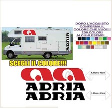 ADESIVI CAMPER ADRIA KIT COMPATIBILE