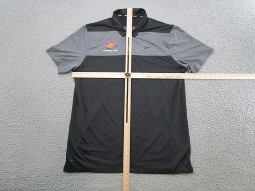 University of Northern Iowa UNI NCAA Nike Dri Fit Golf Polo Shirt Mens SZ L - Picture 4 of 10