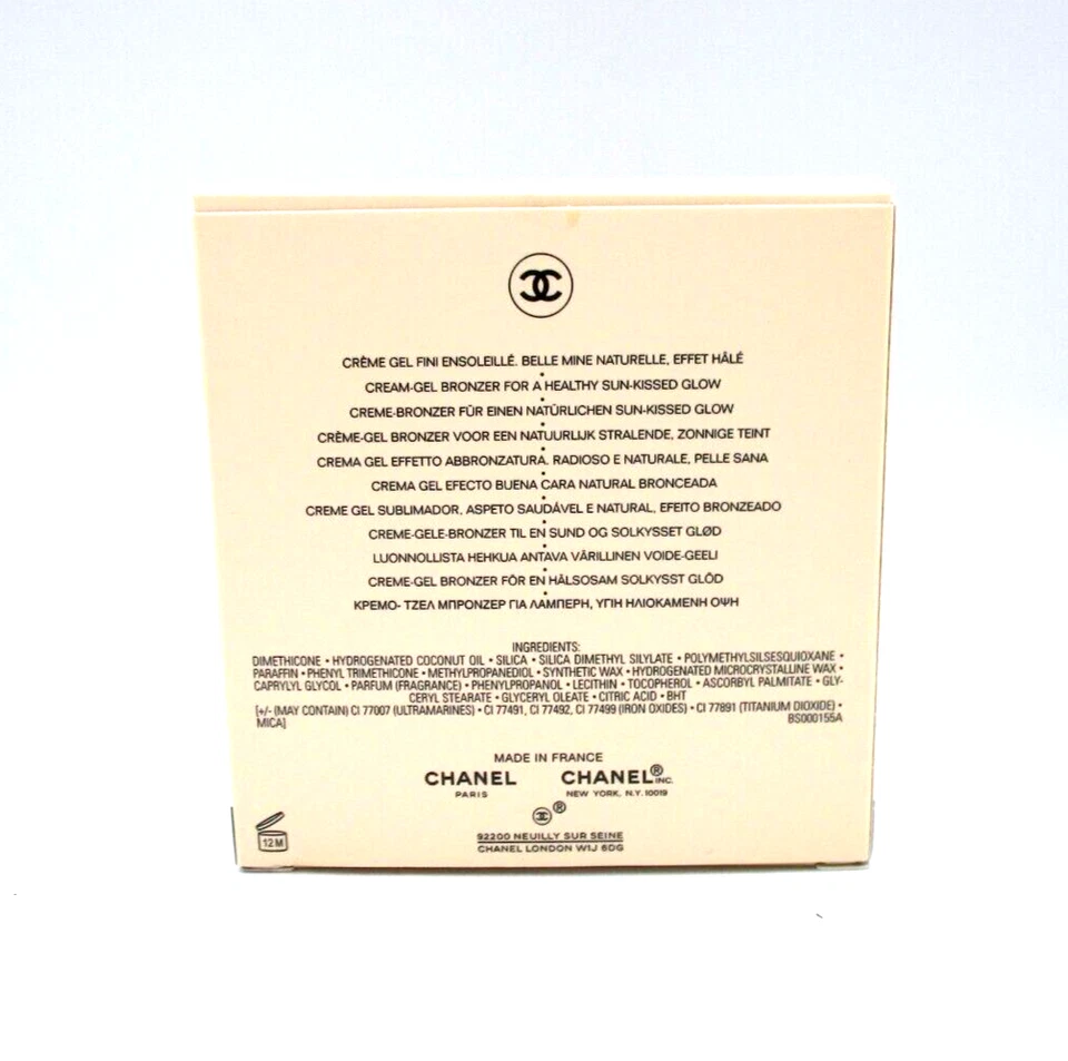 Chanel Healthy Glow Crema Bronceadora ~ 390 Soleil Bronce Tostado ~ 1 OZ ~ NUEVA EN CAJA Foto 4 de 4