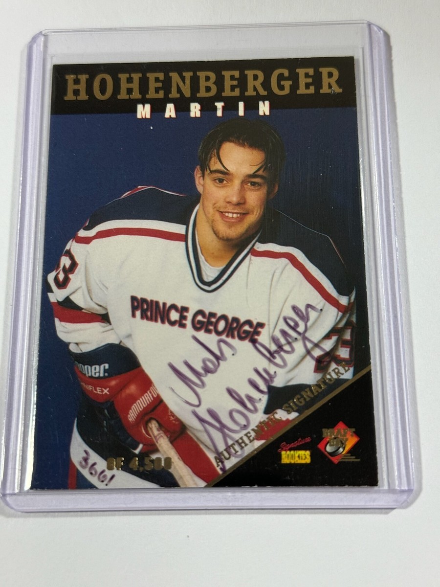 1995 SIGNATURE ROOKIES DRAFT DAY #15 MARTIN HOHENBERGER ROOKIE RC