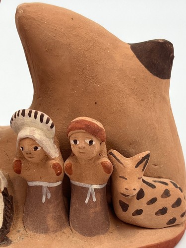 Presepe fatto a mano ceramica ottava Perù Fairtrade - Foto 5 di 5