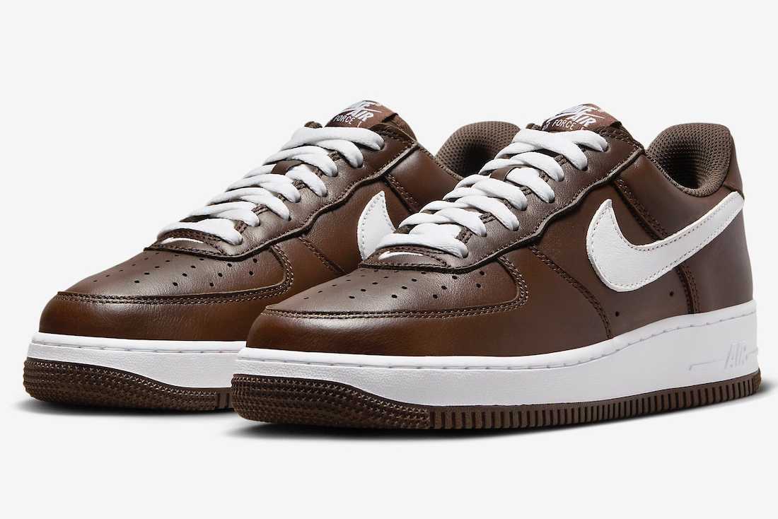[FD7039-200] Кроссовки Nike Air Force 1 Low в стиле ретро шоколадно-коричневого цвета * НОВЫЕ*