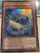 Hexa Spirit of the Ice Barrier 1st Edition Ultra Rare BLTR-EN074 Yu-Gi-Oh!