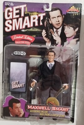 Get Smart ''MAXWELL SMART'' Limited Edition Action Figure Exclusive Premier 1998