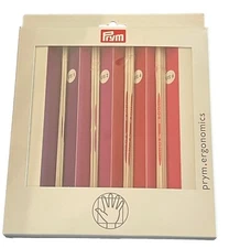 Prym Ergonomics Double Point Knitting Needles 4 Sets 1 2 4 6. Includes 4 sets.