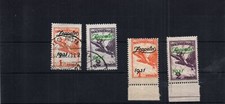 Hongrie Michel numéro 478 + 479 zeppelins oblitérés et MNH