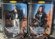 Barbie  Ken Harley Davidson Collector Limited Edition Doll Set 1998 New in Box