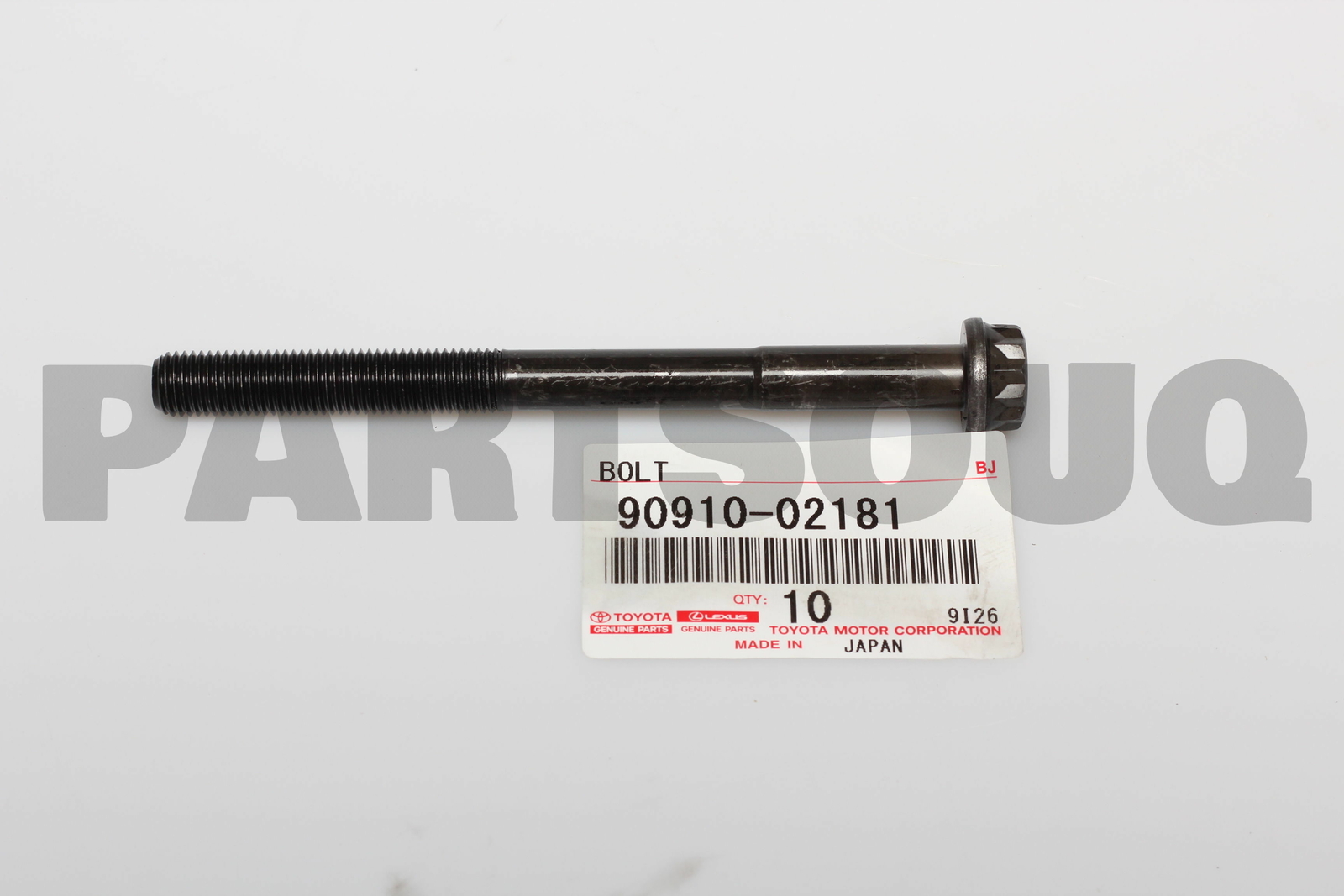 9091002181 Genuine Toyota BOLT(FOR CYLINDER HEAD SET) 90910-02181