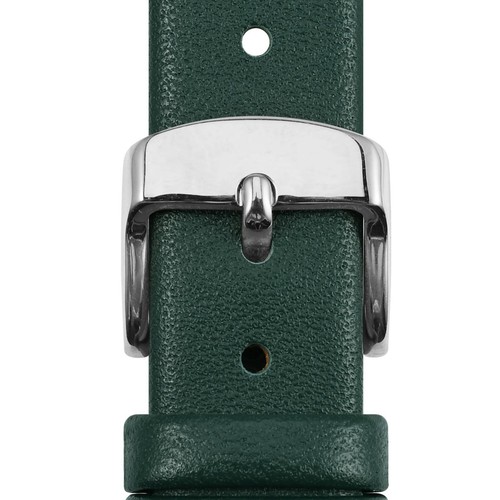 Correa de reloj de cuero genuino WOCCI 8 10 12 14 16 18 20 mm para mujer hebilla plateada - Imagen 58 de 93