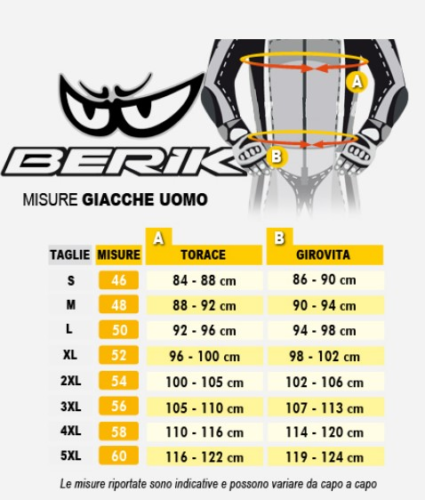Giubbotto Moto Estivo Traforato Berik 203305 X-Speed Air - Foto 2 di 14