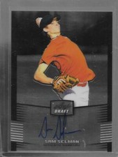 2012 Leaf Metal Draft #SS1 Sam Selman Auto RC 