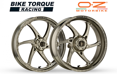 OZ Gass RS-A Forged Alloy Wheels (Ti Colour) fit Honda CBR1000RR