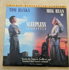 Sleepless in Seattle Deluxe Widescreen Laserdisc 1993 Tom Hanks - Tested