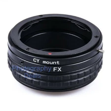 Adjustable Close Focus Helicoid Macro Adater for Contax/Yashica Lens To fujifilm