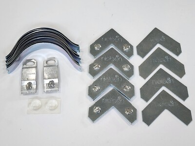 Metal Aluminum Frame Hardware Pack, Genuine Nielsen  Brand w/Omni Hanger, 1 pkg