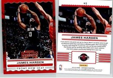 James Harden 2019-20 Contenders Front Row Seat #5 Rockets Clippers