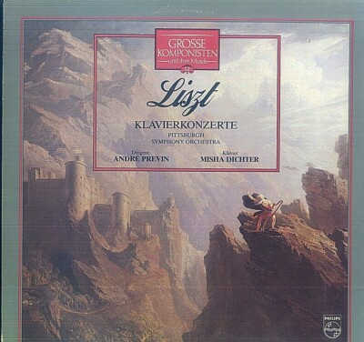 Liszt / Pittsburgh Symphony Orchestra /Previn/  Misha Dichter    Klavierkonzerte
